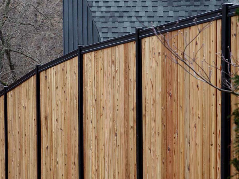 Fence installation in Traverse City Michigan