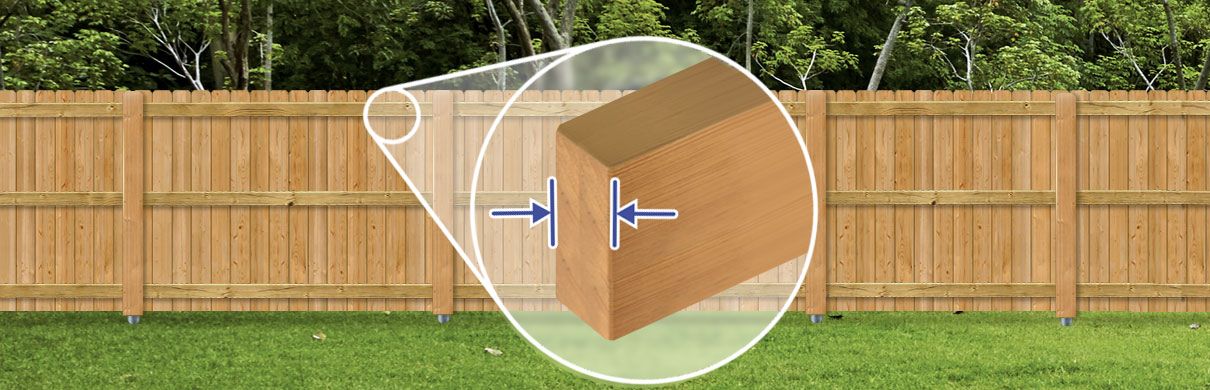Wood fence features popular with Traverse City Michigan homeowners