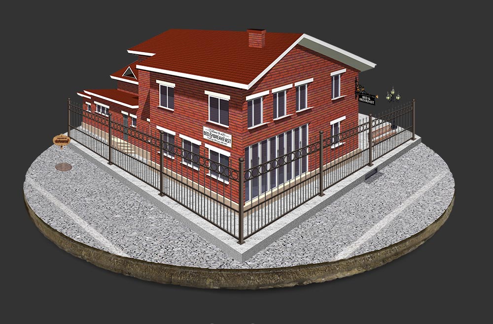 Commercial Aluminum Fence Contractor in Traverse City Michigan