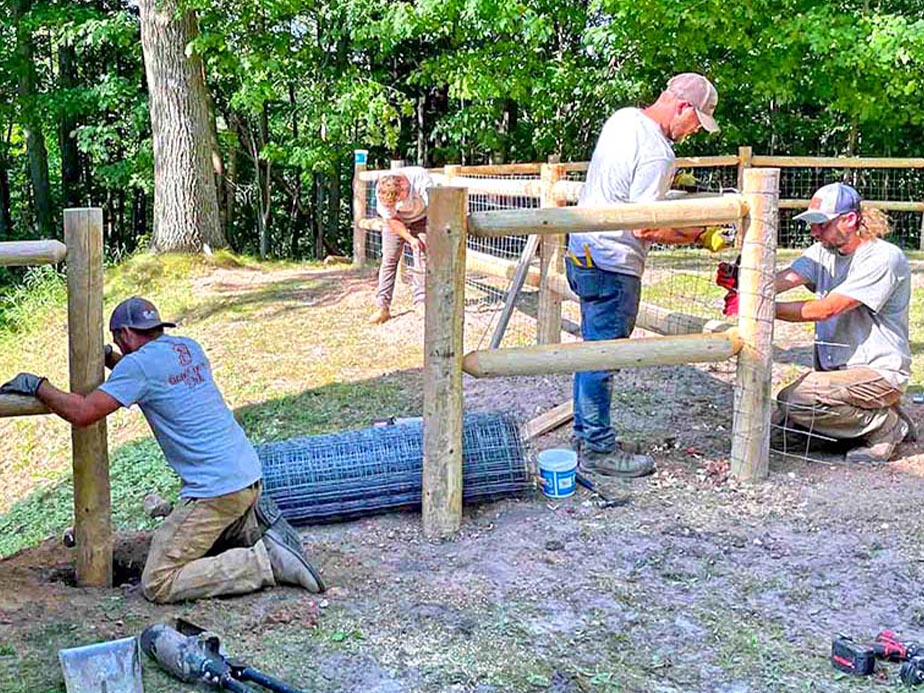 Rapid City Michigan Professional Fence Installation